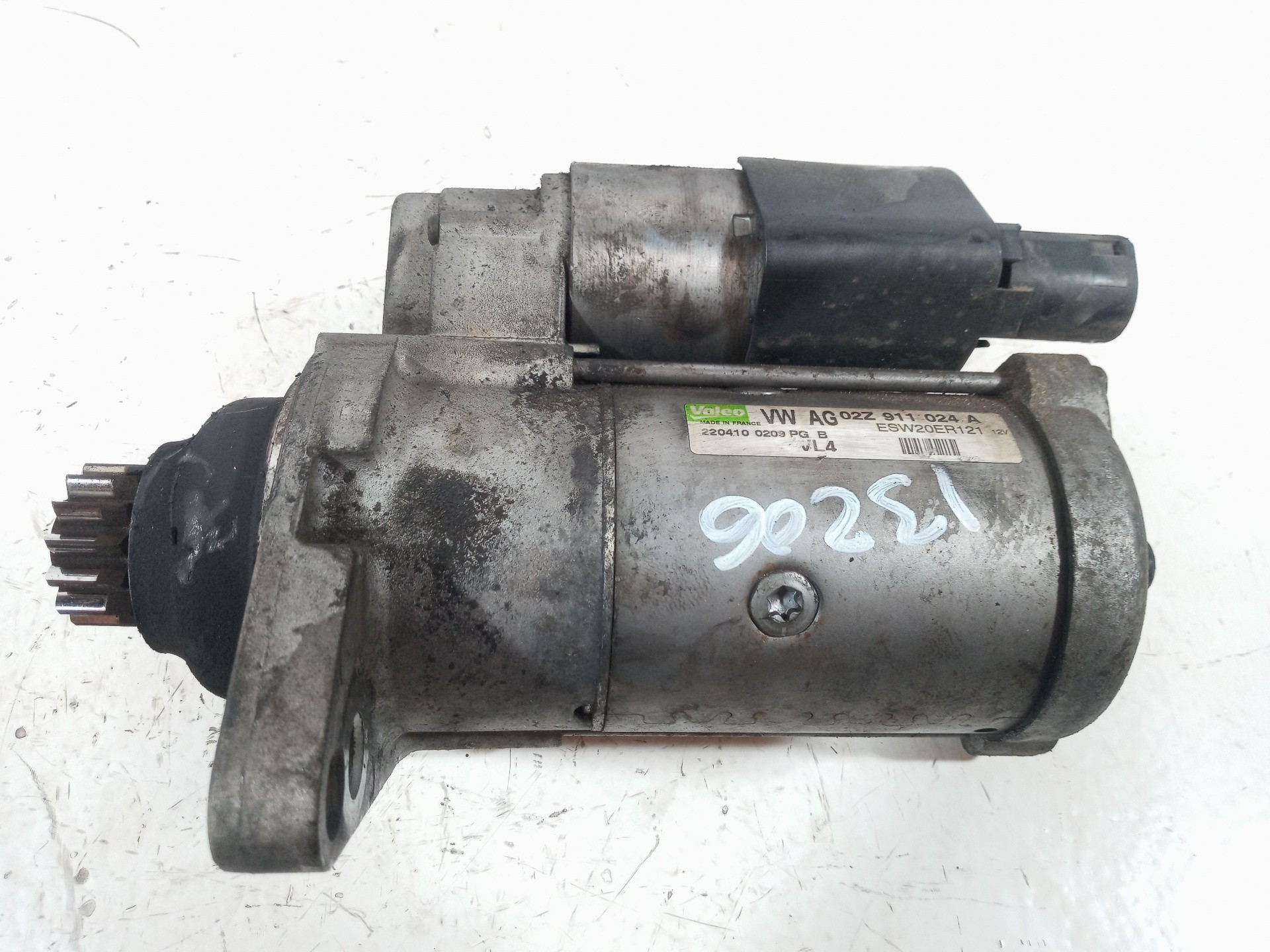 MOTOR ARRANQUE SEAT ALTEA XL (5P5) 02Z911024A 02Z911024A - Vista 2