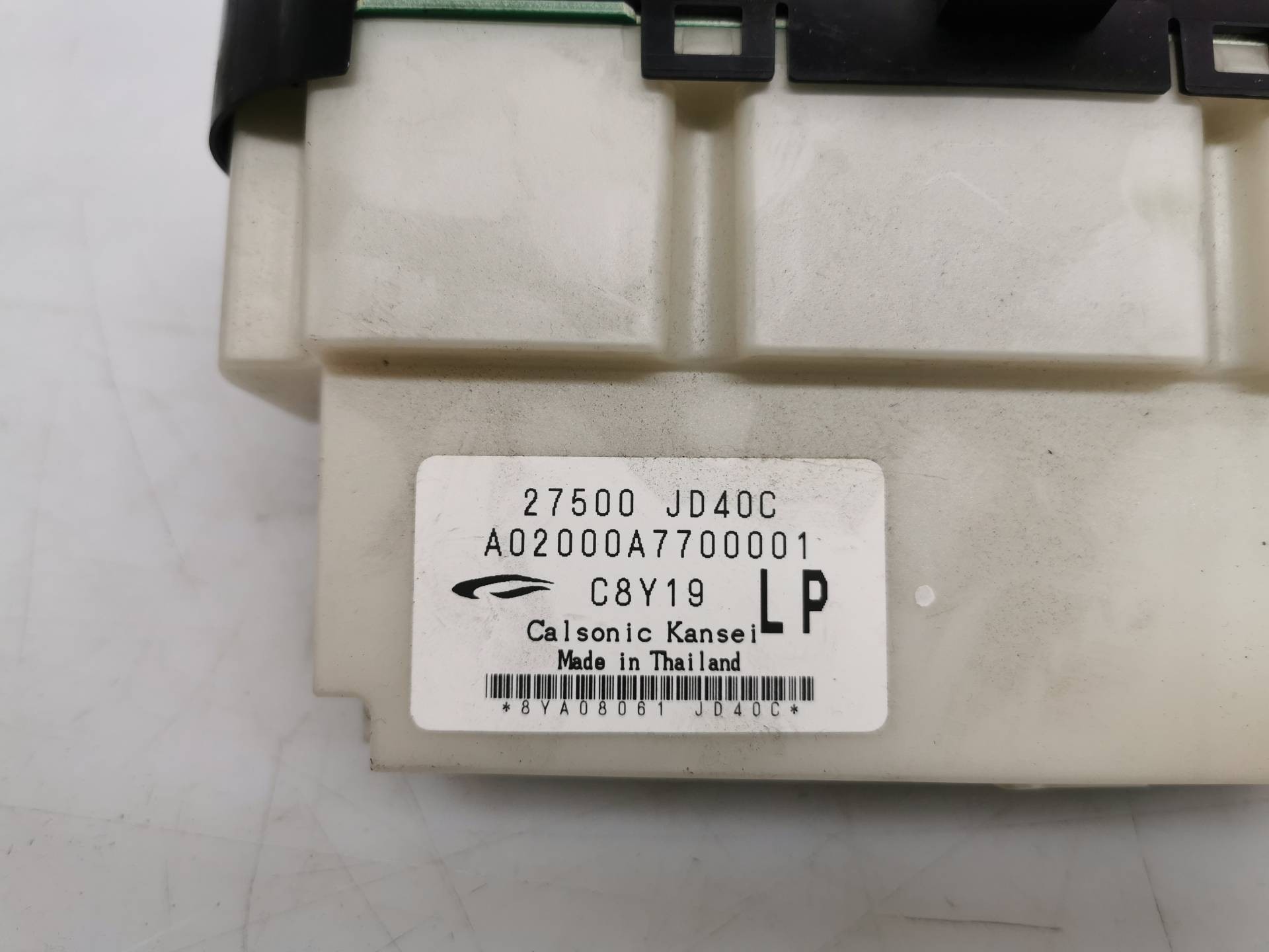 MANDO CALEFACCIÓN / AIRE ACONDICIONADO NISSAN QASHQAI (J10) 27500JD40C 27500JD40C - Vista 2