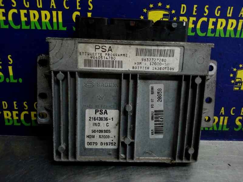 CENTRALITA MOTOR UCE CITROËN XSARA PICASSO 9640514780 / 216439361 / 9632727280 96405147802164393619632727280