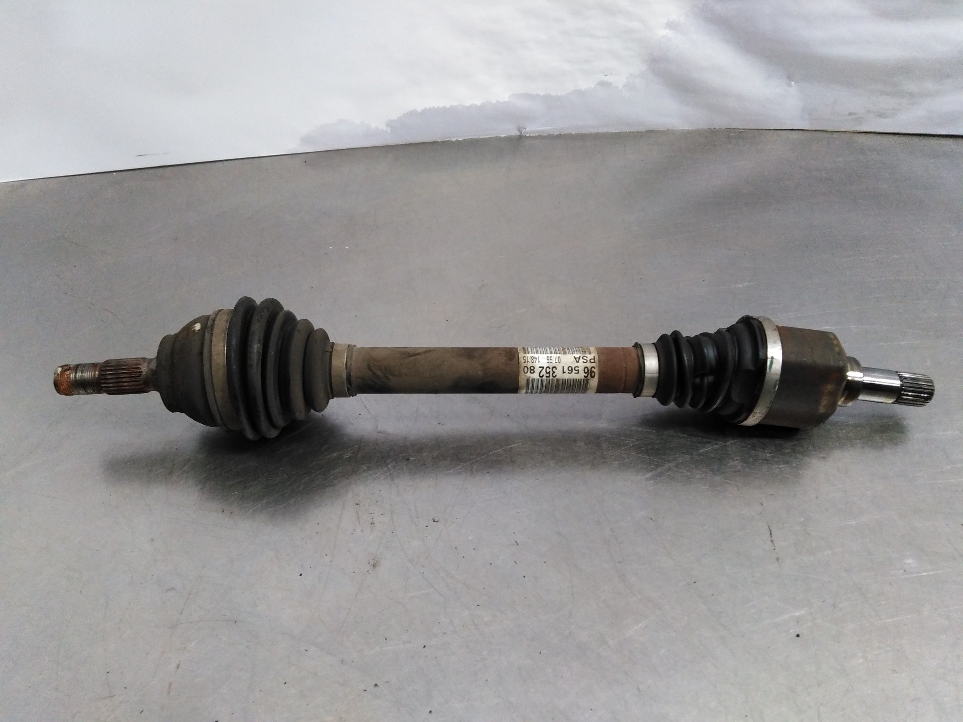 TRANSMISIÓN DELANTERA IZQUIERDA PEUGEOT 208 9656135280 9656135280