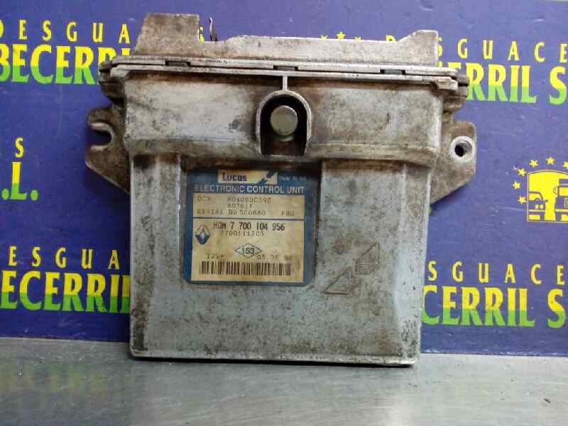 CENTRALITA MOTOR UCE RENAULT CLIO II FASE I (B/CBO) HOM7700104956 / R04080009E / 7700111205 HOM7700104956R04080009E7700111205