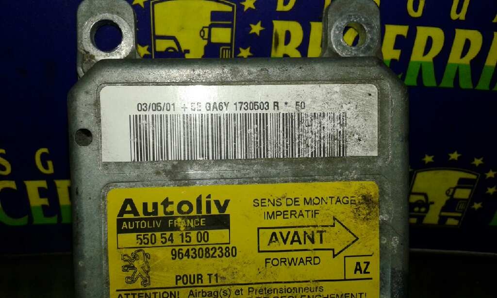 CENTRALITA AIRBAG PEUGEOT 206 BERLINA 9643082380 / 550541500 9643082380550541500 - Vista 2