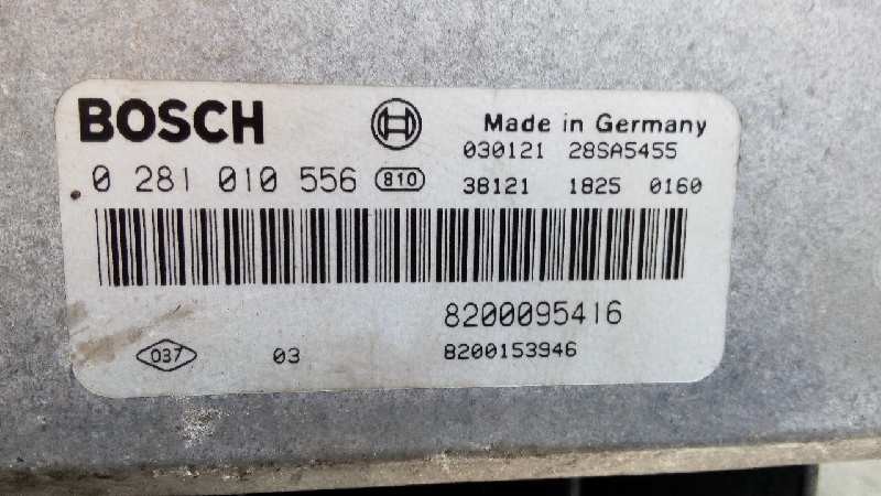 CENTRALITA MOTOR UCE RENAULT LAGUNA II (BG0) 8200095416 / 0281010556 82000954160281010556 - Vista 2