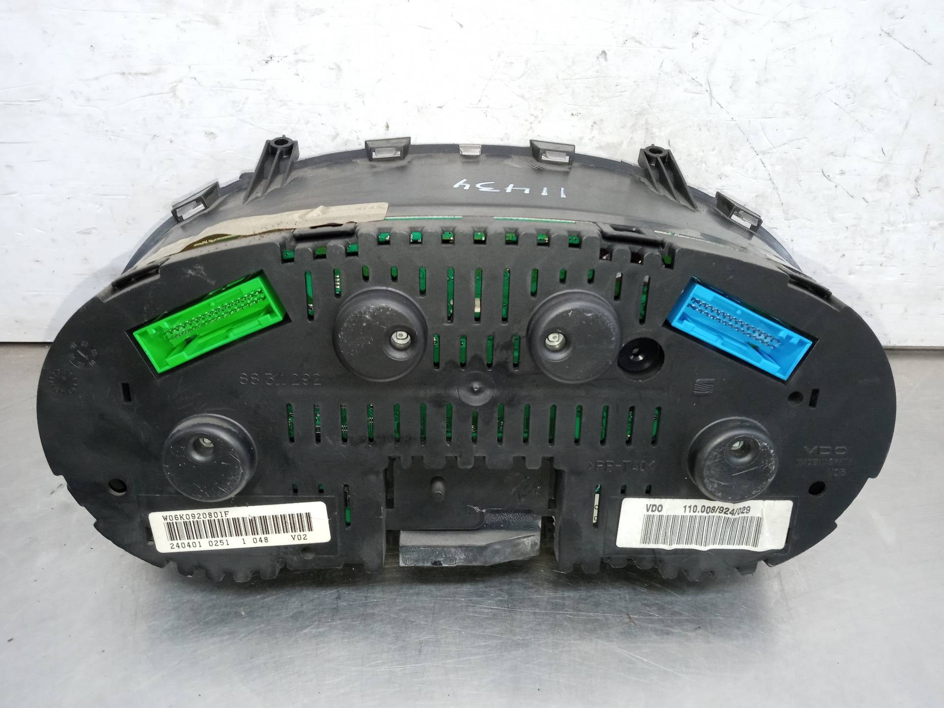 CUADRO INSTRUMENTOS SEAT IBIZA (6K1) W06K0920801F W06K0920801F - Vista 2