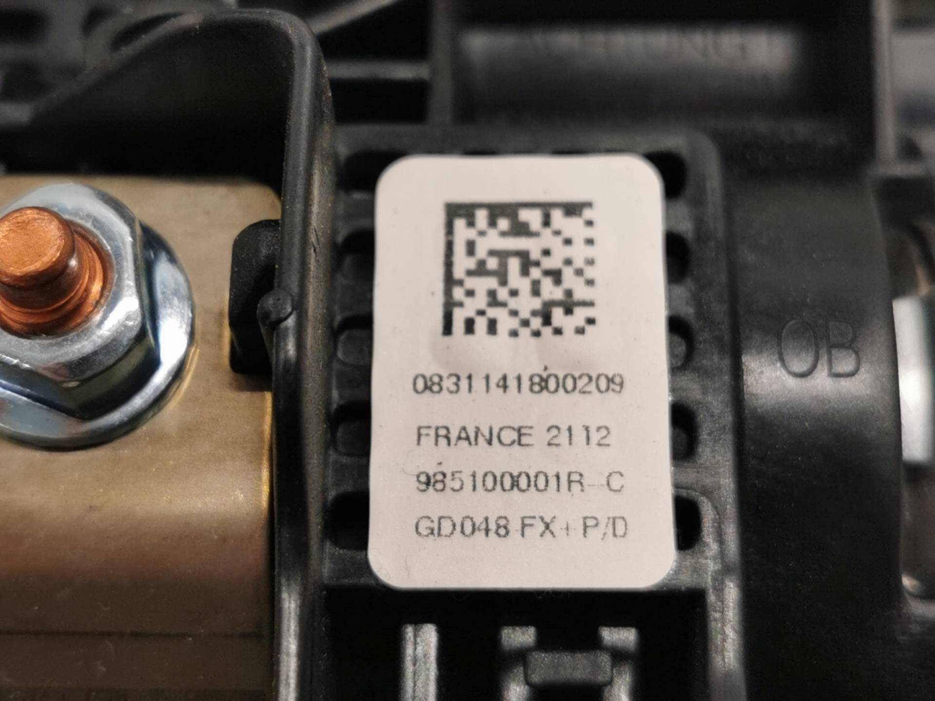 AIRBAG DELANTERO IZQUIERDO RENAULT LAGUNA III 985100001R 985100001R - Vista 3