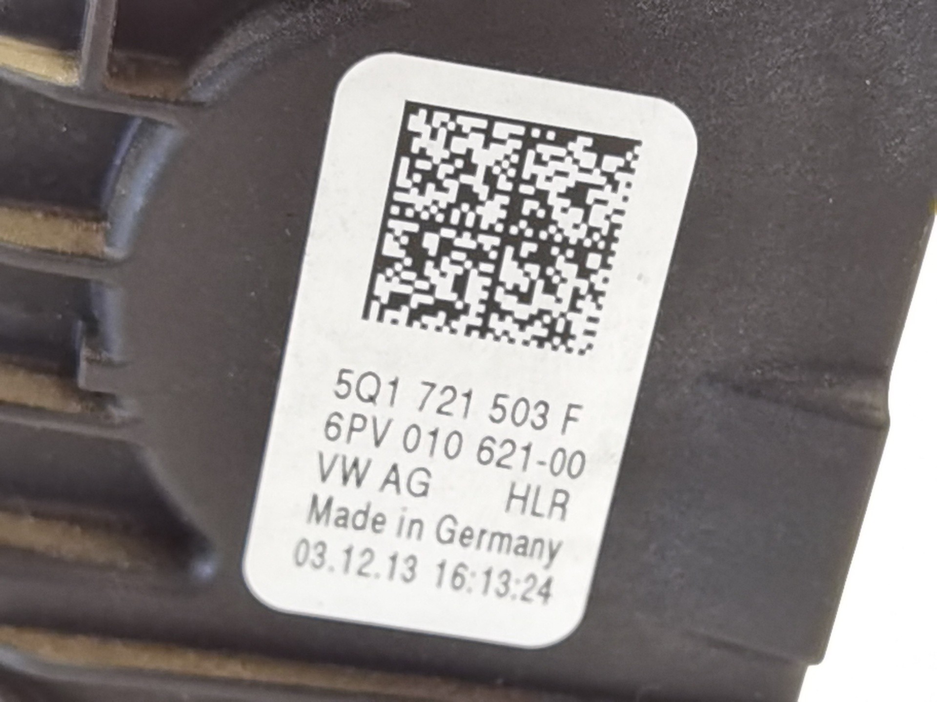 POTENCIÓMETRO PEDAL SKODA OCTAVIA LIM. (5E3) 5Q1721503F 5Q1721503F - Vista 3