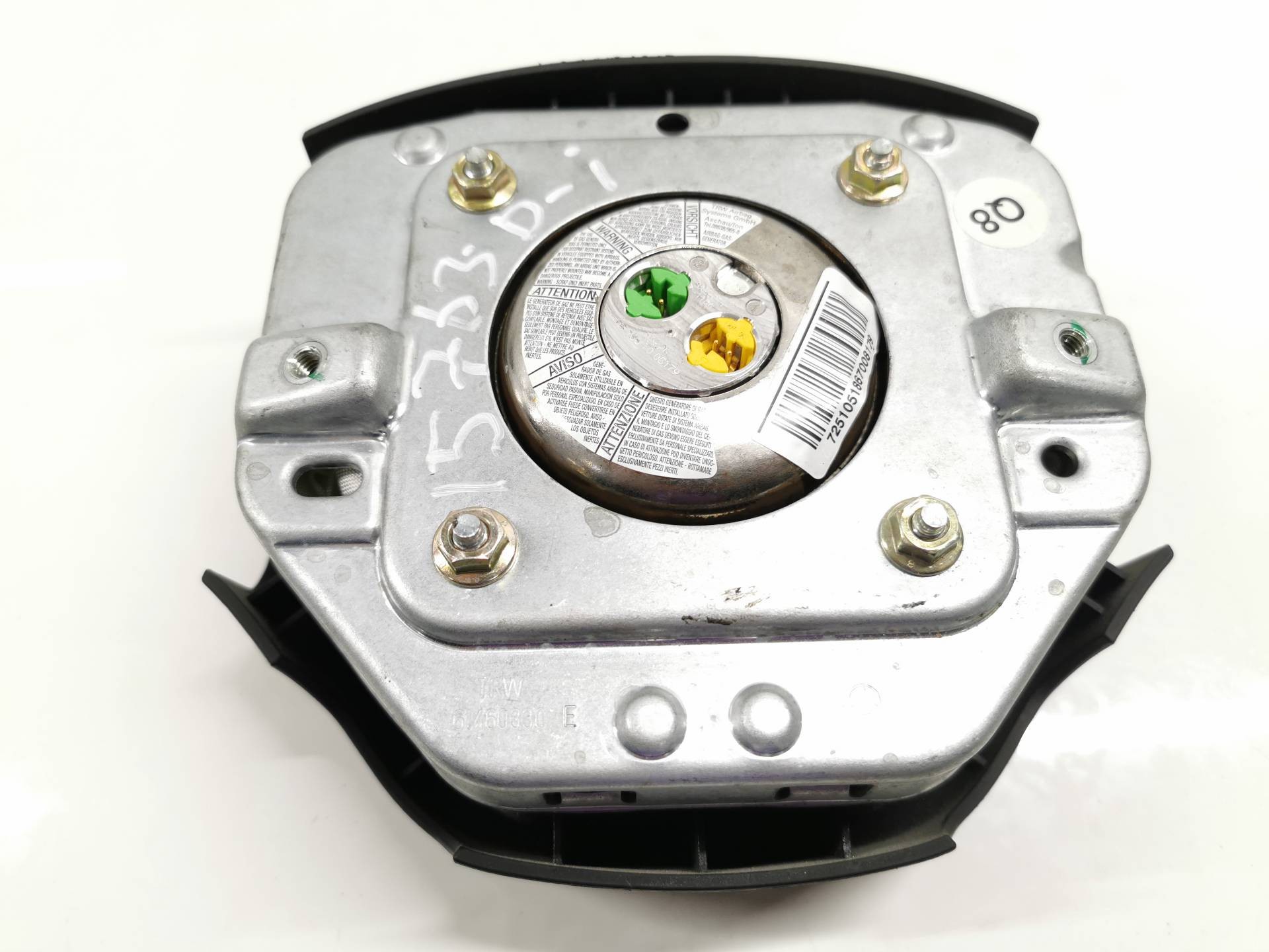 AIRBAG DELANTERO IZQUIERDO MERCEDES-BENZ CLASE B (W245) 61460330E 61460330E - Vista 2