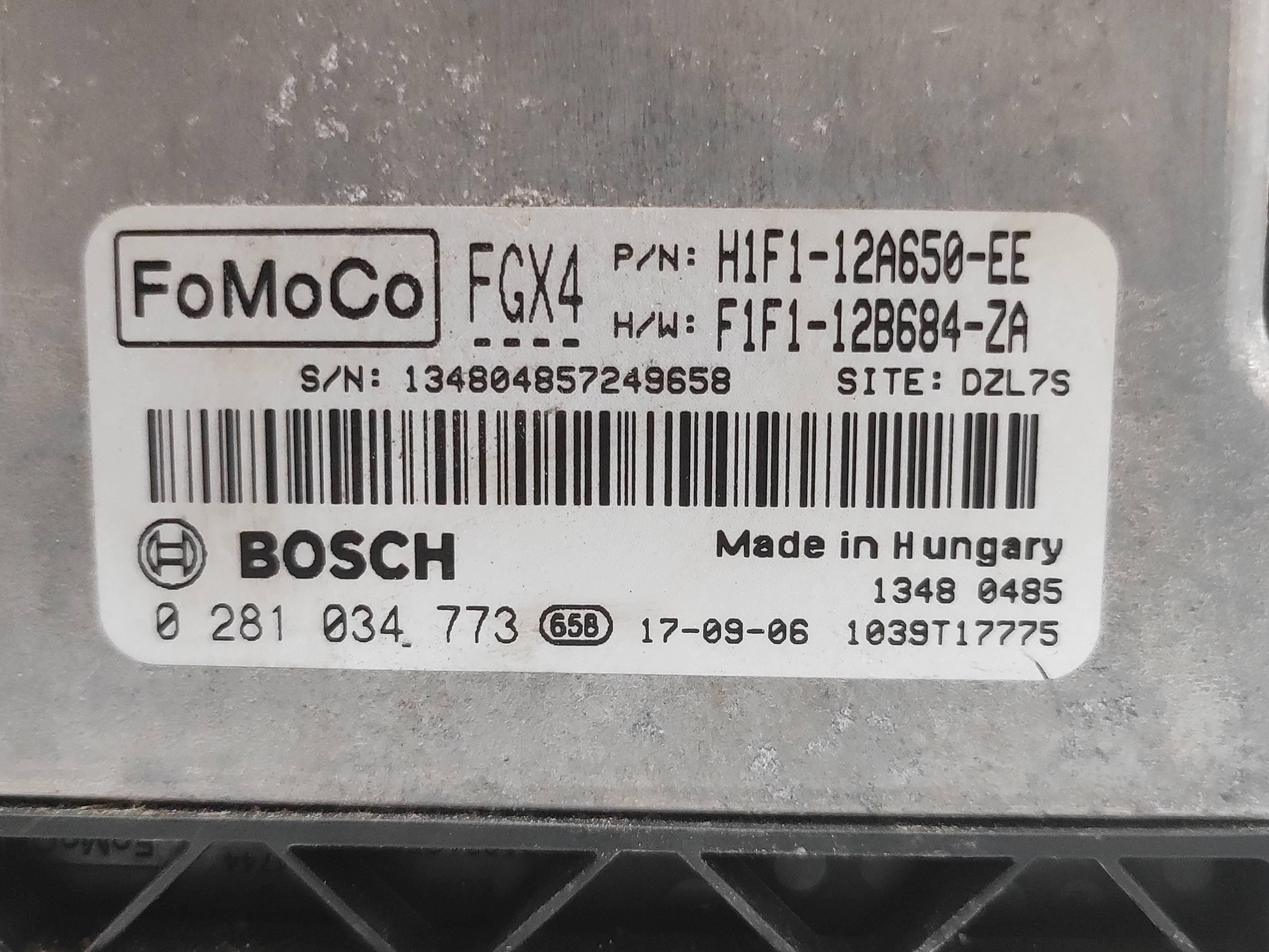 CENTRALITA MOTOR UCE FORD FOCUS LIM. H1F112A650EE / F1F112B684ZA H1F112A650EEF1F112B684ZA - Vista 2