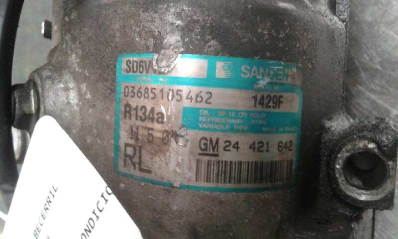 COMPRESOR AIRE ACONDICIONADO OPEL CORSA C 24421642 / R134A / 03685105462 24421642R134A03685105462 - Vista 2
