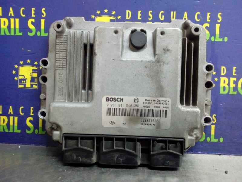 CENTRALITA MOTOR UCE RENAULT SCENIC II 8200310863 / 8200370779 / 0281011549 820031086382003707790281011549