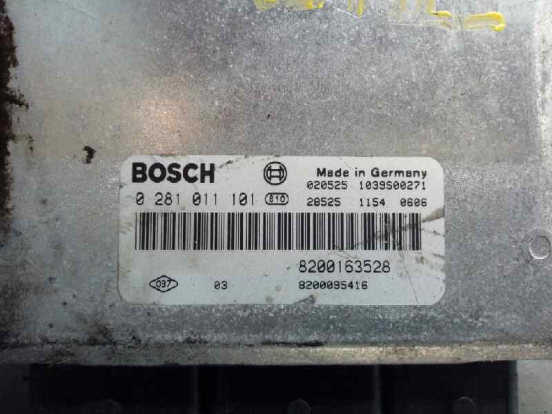 CENTRALITA MOTOR UCE RENAULT LAGUNA II (BG0) 8200163528 / 8200095416 / 0281011101 820016352882000954160281011101 - Vista 2
