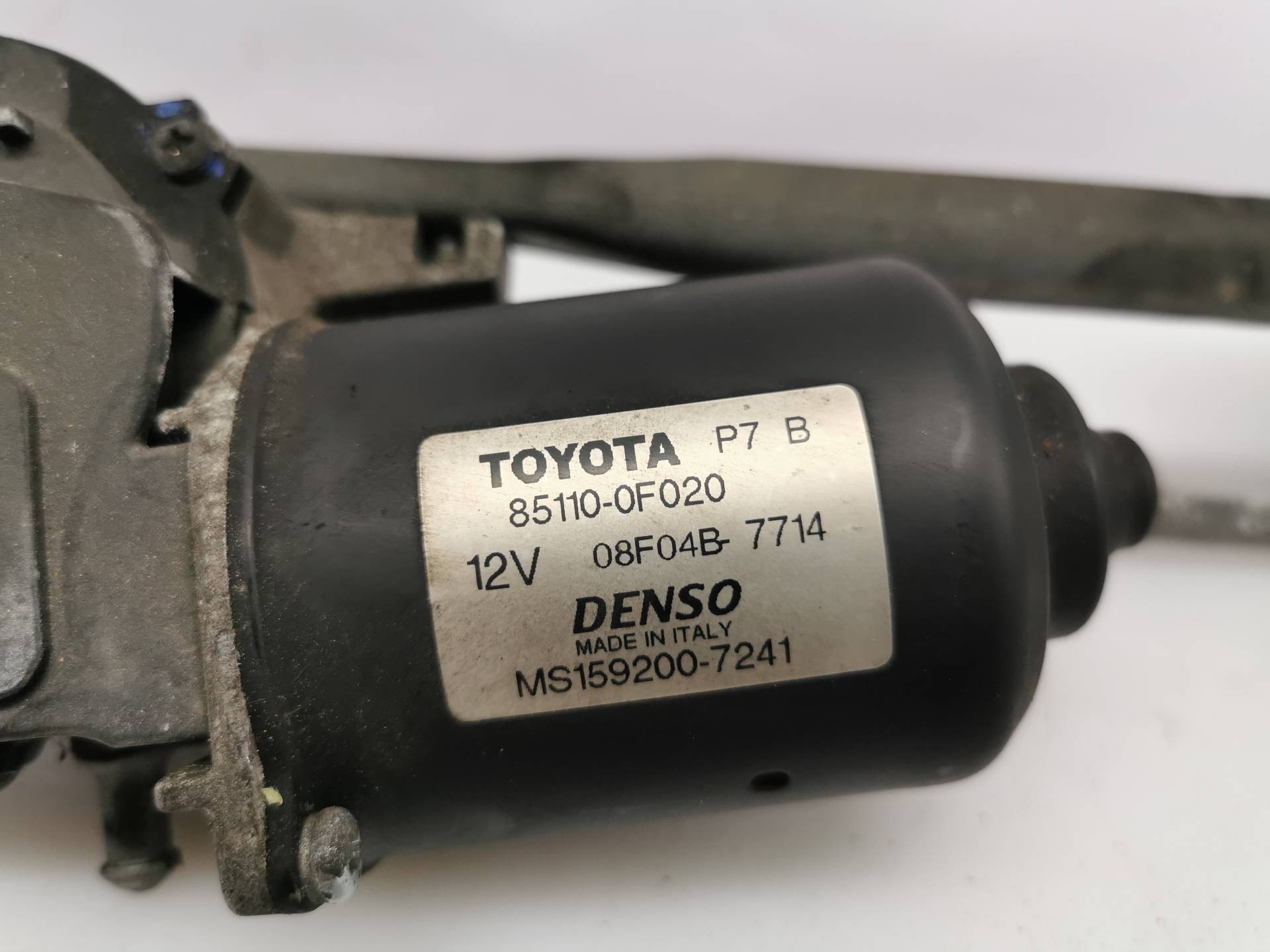 MOTOR LIMPIA DELANTERO TOYOTA COROLLA VERSO (R1) 851100F020 851100F020 - Vista 2