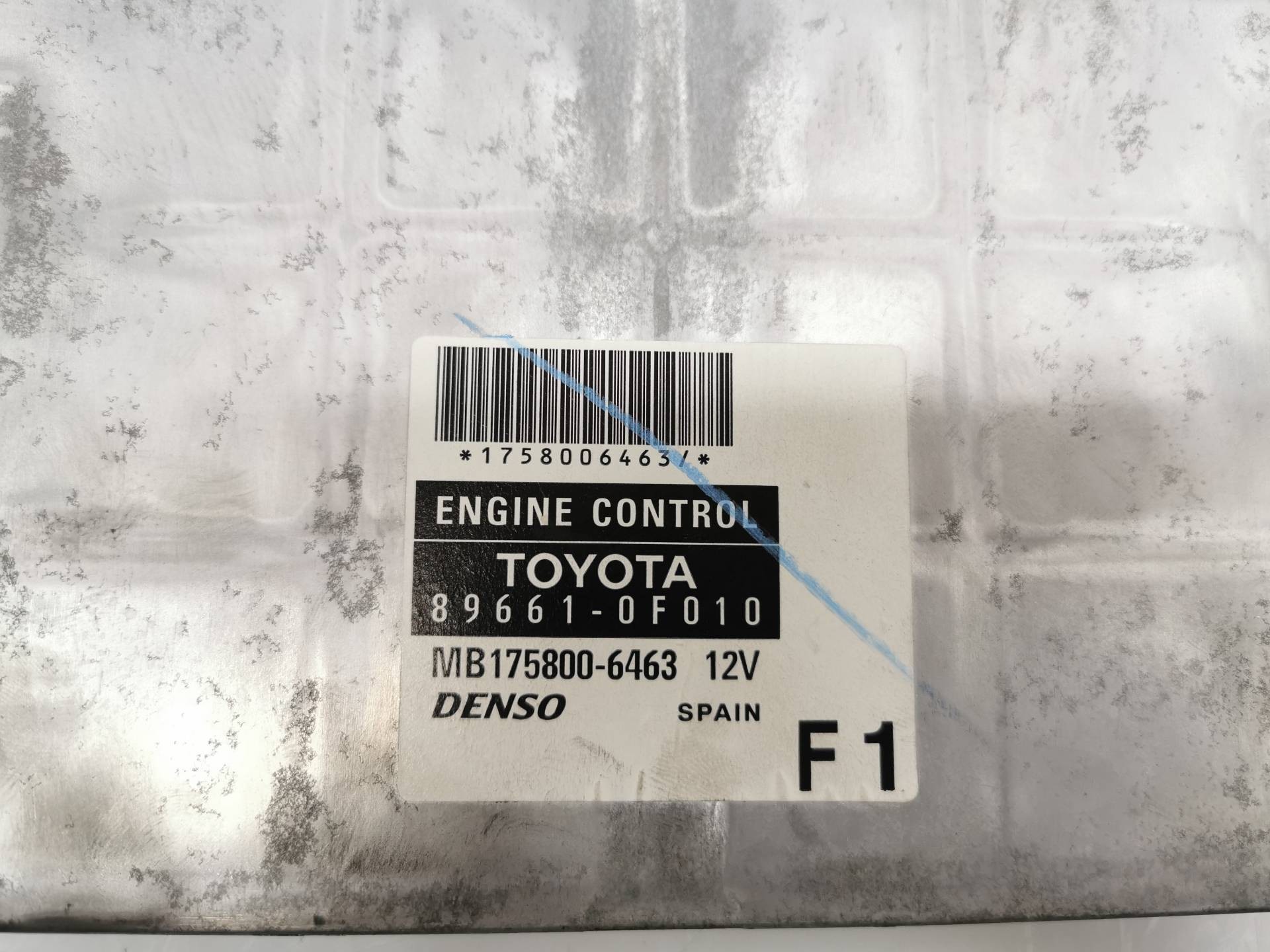 CENTRALITA MOTOR UCE TOYOTA COROLLA VERSO (R1) 896610F010 / MB175806463 896610F010MB175806463 - Vista 2