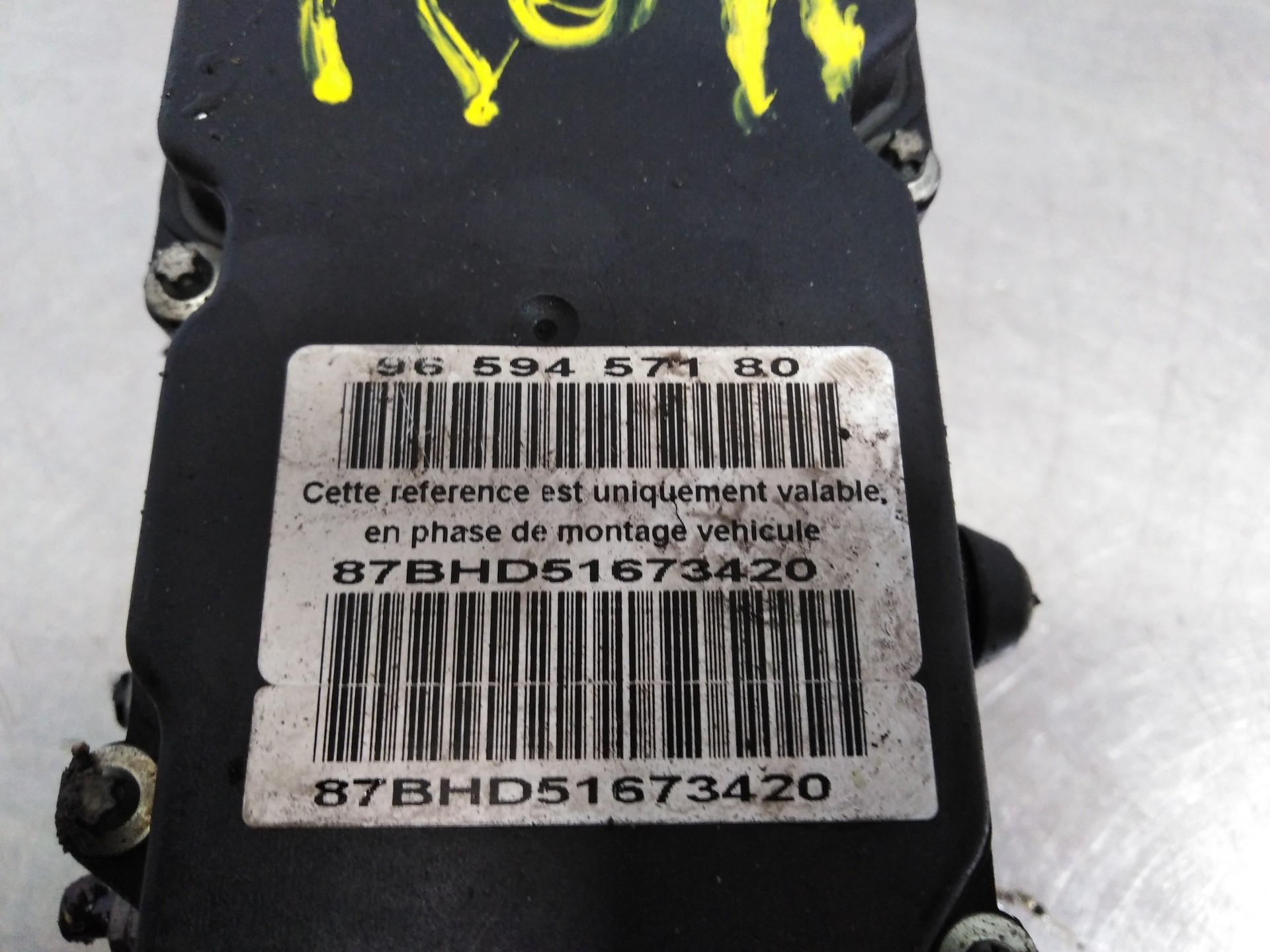 ABS PEUGEOT 307 BERLINA (S2) 9659457180 9659457180 - Vista 3