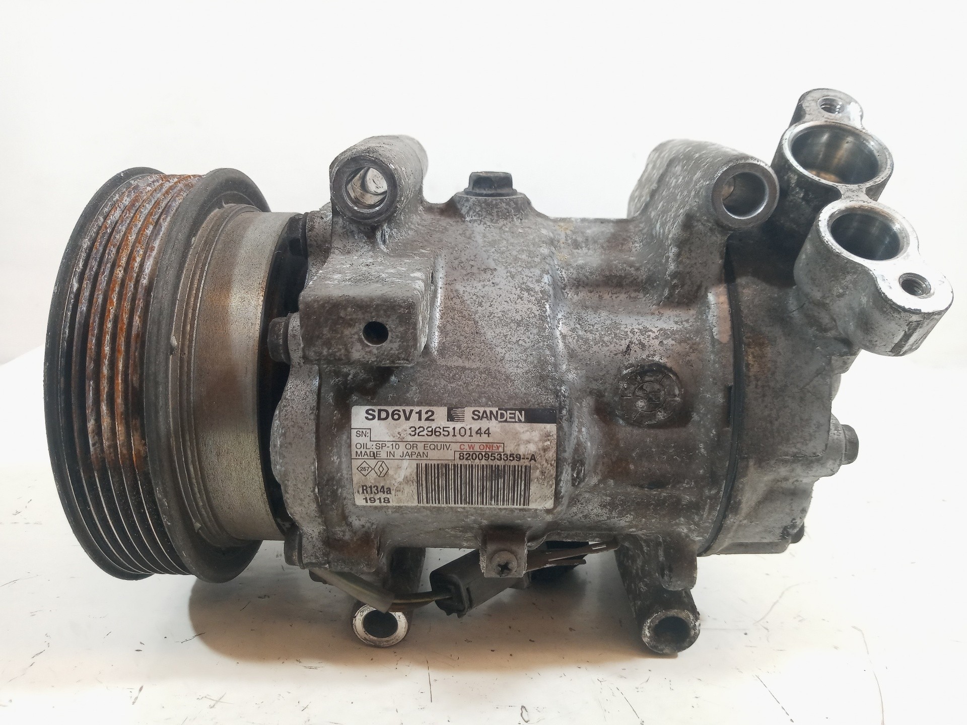 COMPRESOR AIRE ACONDICIONADO RENAULT KANGOO 8200953359A / SD6V12 8200953359ASD6V12 - Vista 2