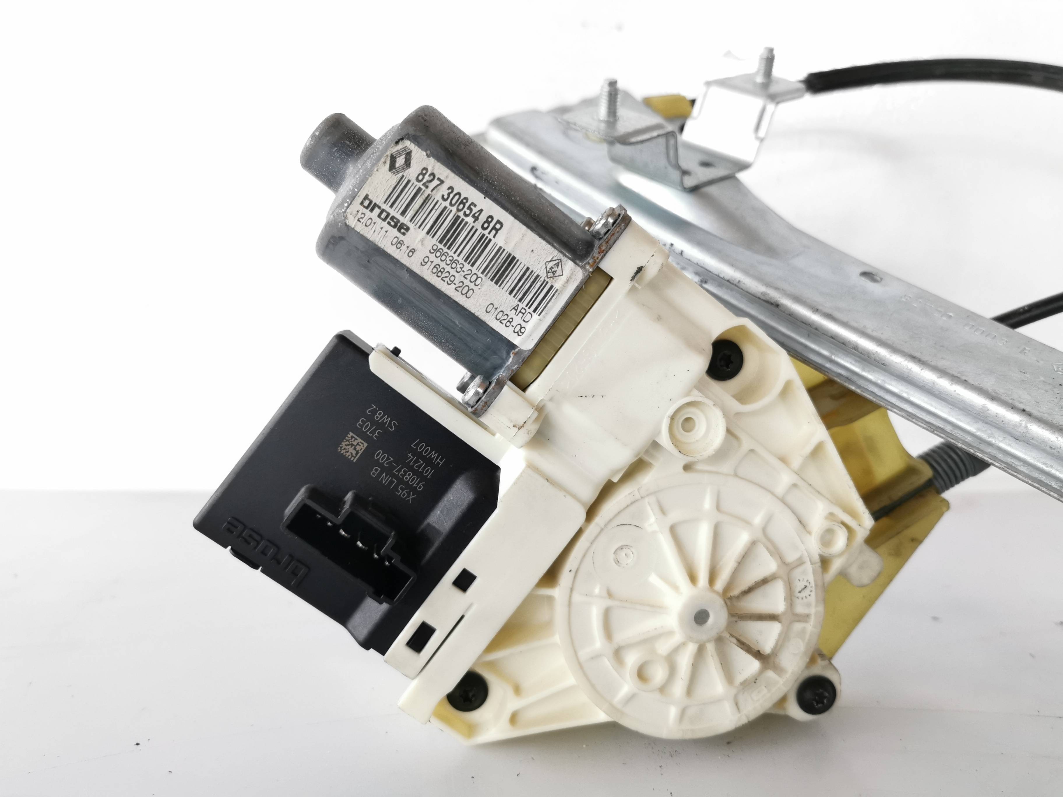 ELEVALUNAS TRASERO DERECHO RENAULT MEGANE III BERLINA 5 P 827306548R / 0130822331 / 969318102 827306548R0130822331969318102 - Vista 2