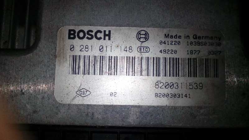 CENTRALITA MOTOR UCE RENAULT LAGUNA II (BG0) 8200303141 / 081011148 8200303141081011148 - Vista 2