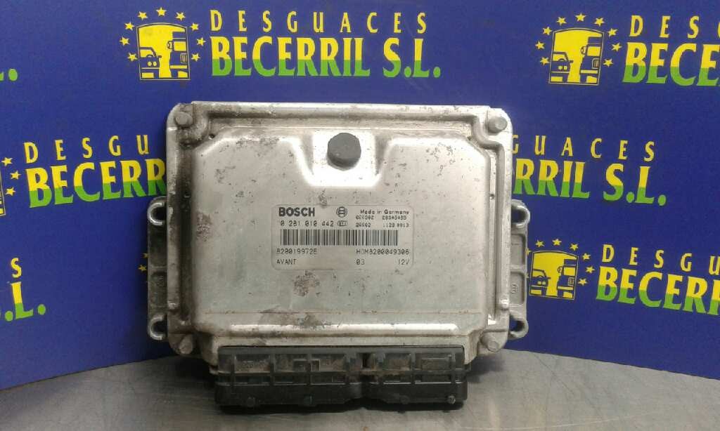 CENTRALITA MOTOR UCE RENAULT MEGANE I FASE 2 BERLINA (BA0) 8200199726 / 0281010442 82001997260281010442