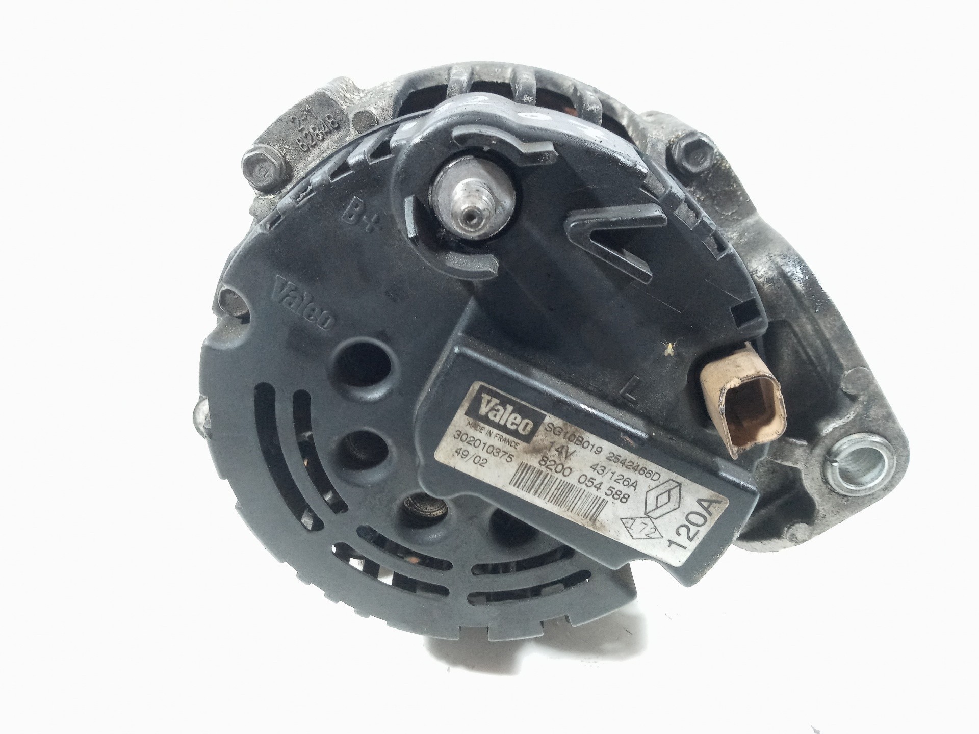 ALTERNADOR RENAULT SCENIC (JA..) 8200054588 8200054588 - Vista 3