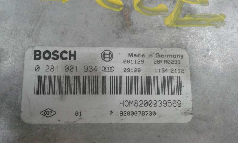CENTRALITA MOTOR UCE RENAULT SCENIC (JA..) HOM8200039569 / 28FM0231 / 0281001934 HOM820003956928FM02310281001934 - Vista 2