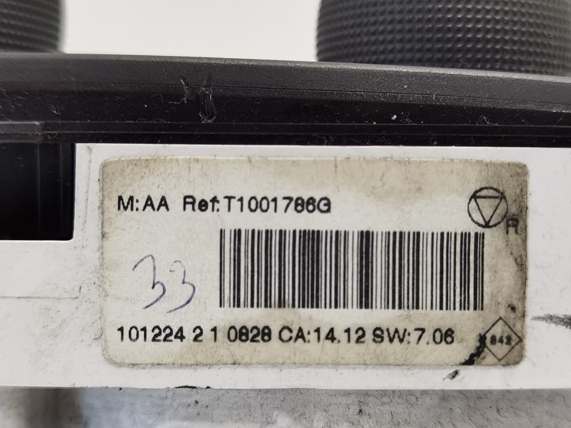 MANDO CALEFACCIÓN / AIRE ACONDICIONADO RENAULT MEGANE III BERLINA 5 P T1001786G T1001786G - Vista 2