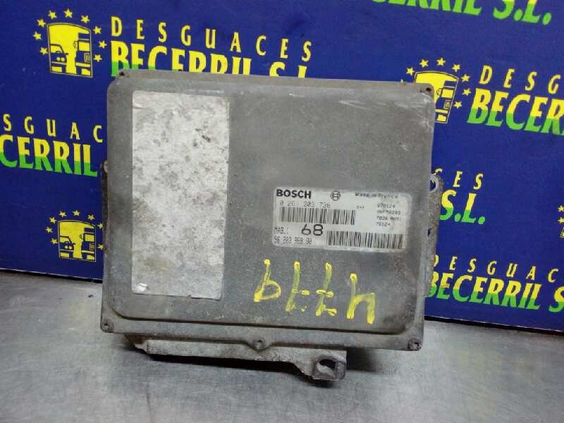 CENTRALITA MOTOR UCE PEUGEOT 106 (S2) 9620398980 / 0261203736 / 970124 96203989800261203736970124