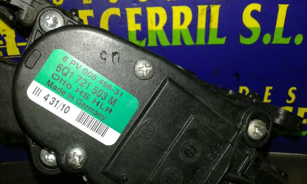 PEDAL ACELERADOR VOLKSWAGEN GOLF IV VARIANT (1J5) 6Q1721503M / 6PV00849631 6Q1721503M6PV00849631 - Vista 2