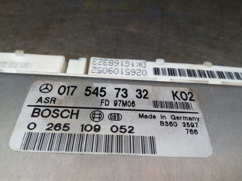 CENTRALITA ASR MERCEDES-BENZ CLASE E (W210) FAMILIAR 0175457332 / 0265109052 01754573320265109052 - Vista 3