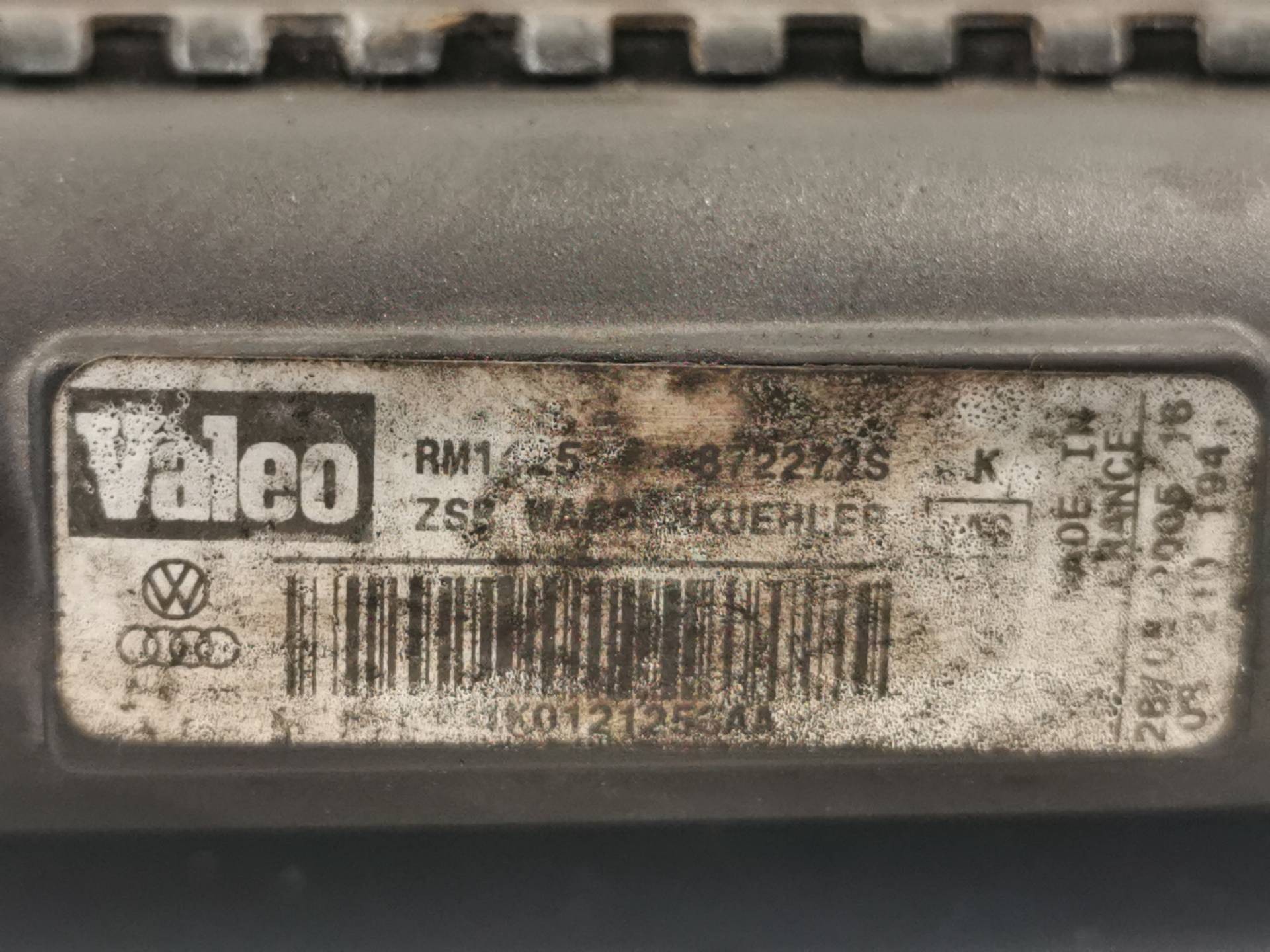 RADIADOR AGUA SEAT ALTEA (5P1) 1K0121253AA 1K0121253AA - Vista 3