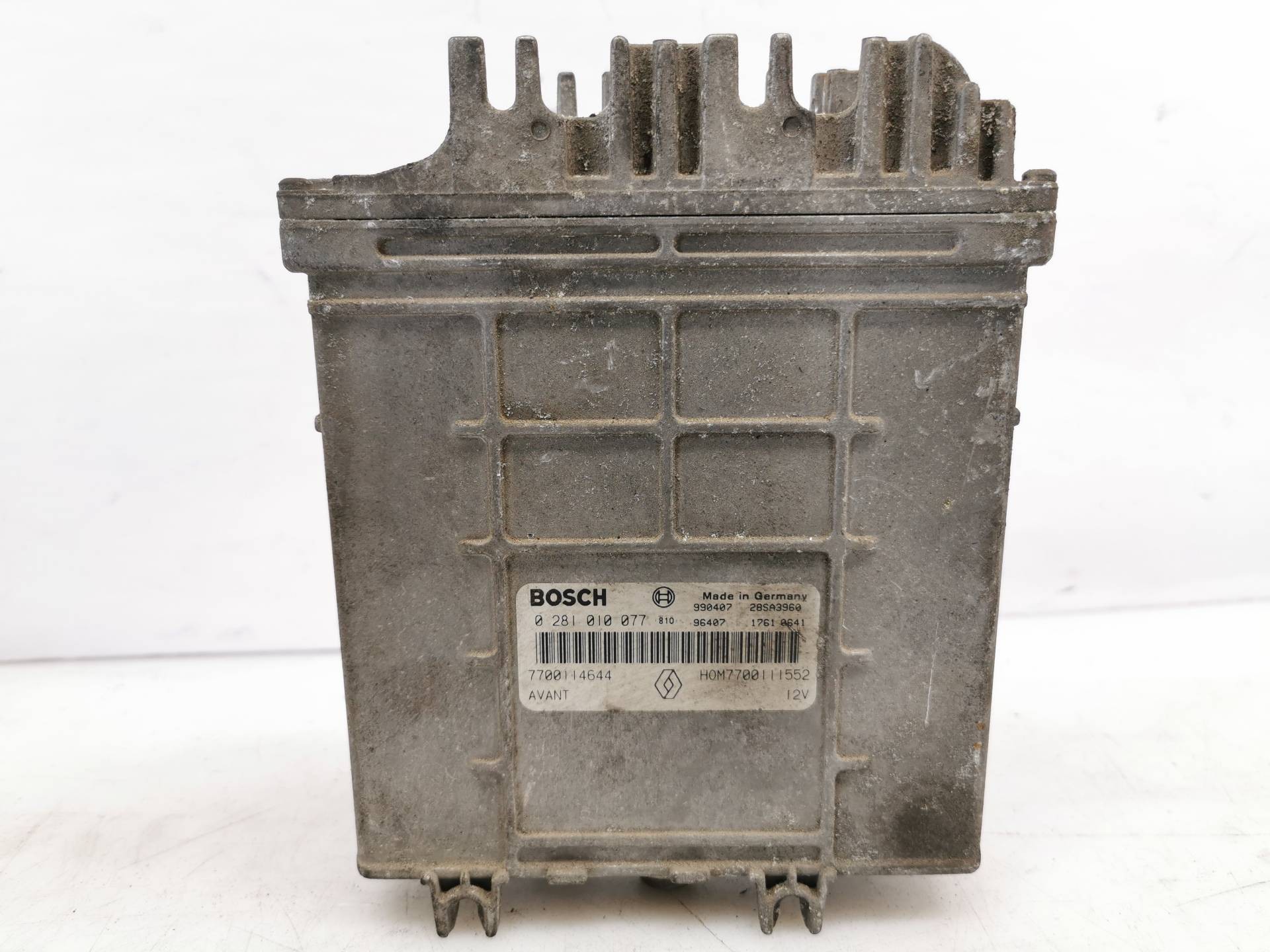 CENTRALITA MOTOR UCE RENAULT MEGANE I SCENIC (JA0) 7700114644 / 0281010077 77001146440281010077