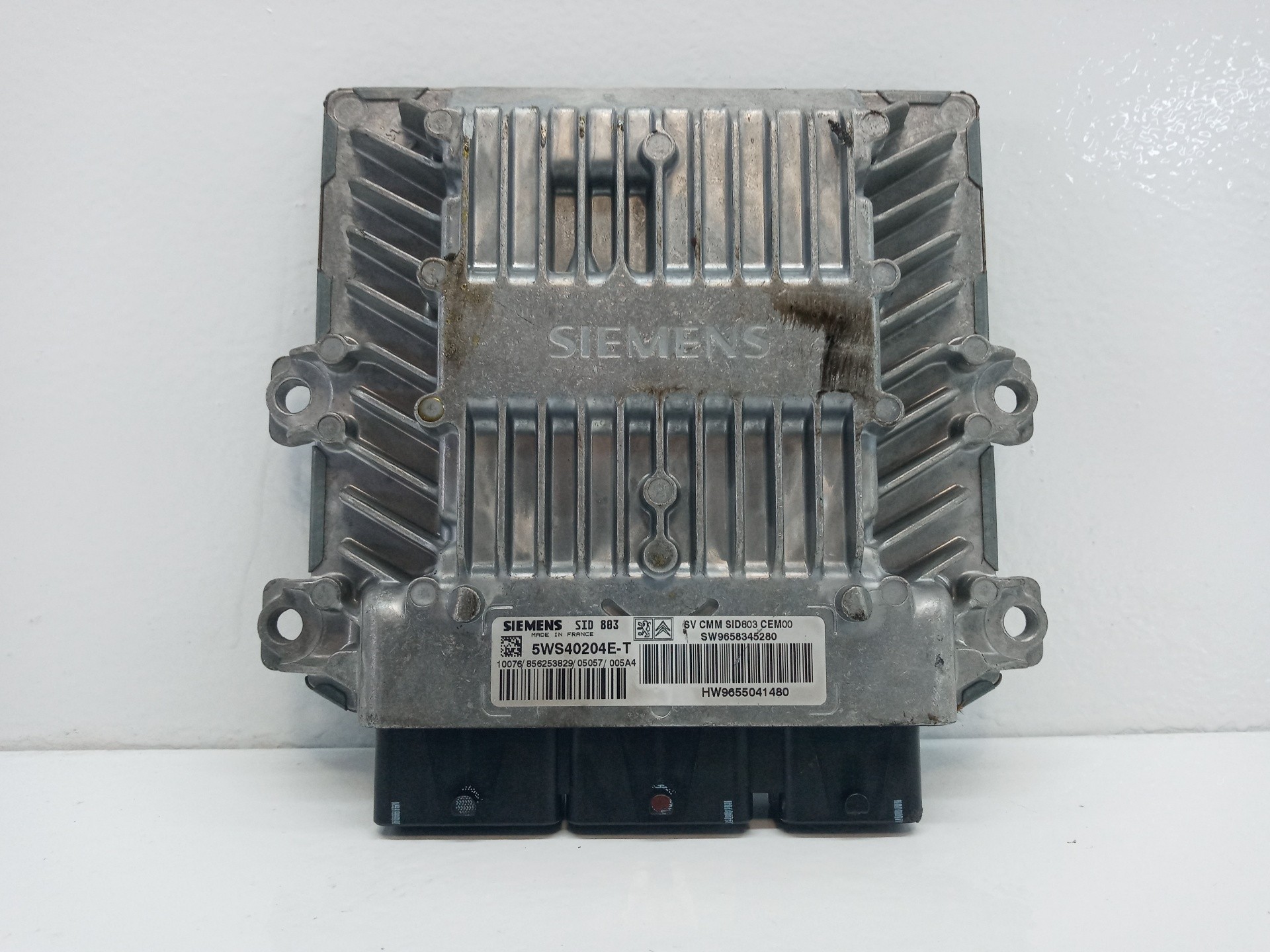 CENTRALITA MOTOR UCE PEUGEOT 407 SW9658345280 / HW9655041480 / 5WS403204ET SW9658345280HW96550414805WS403204ET