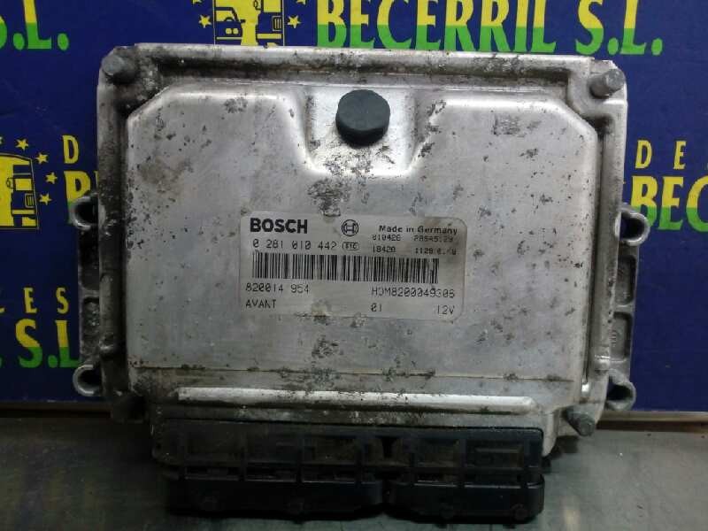 CENTRALITA MOTOR UCE RENAULT MEGANE I FASE 2 BERLINA (BA0) 8200141954 / HOM8200049306 / 0281010442 8200141954HOM82000493060281010442