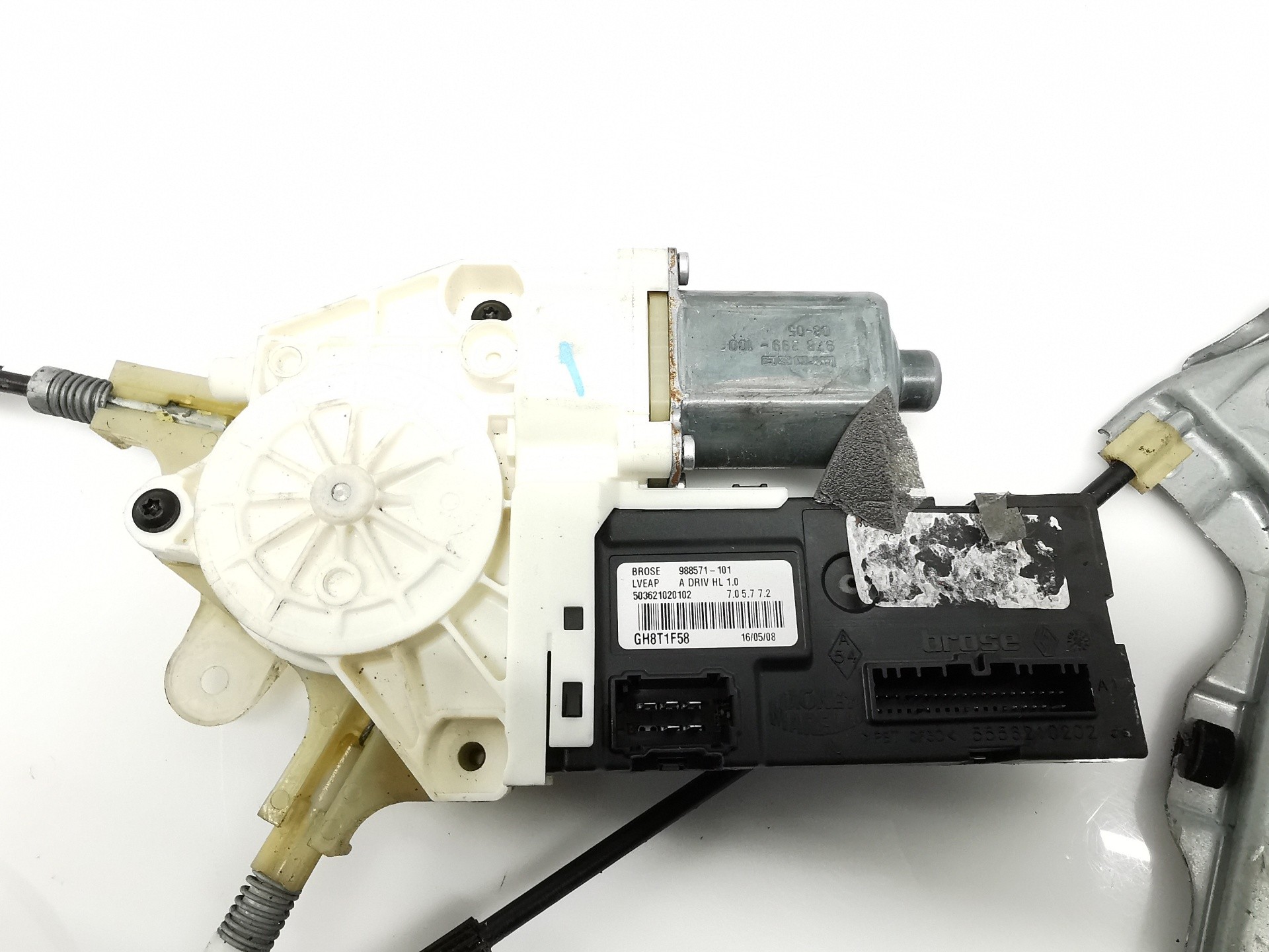ELEVALUNAS DELANTERO IZQUIERDO RENAULT LAGUNA GRANDTOUR III 988571101 / 0130822330 / 503621020102 9885711010130822330503621020102 - Vista 2