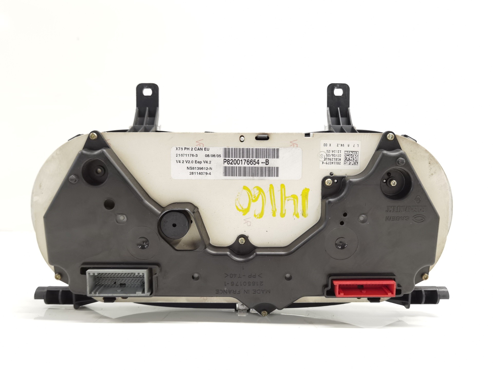 CUADRO INSTRUMENTOS RENAULT KANGOO (F/KC0) P8200176654B / 8200176654B P8200176654B8200176654B - Vista 2
