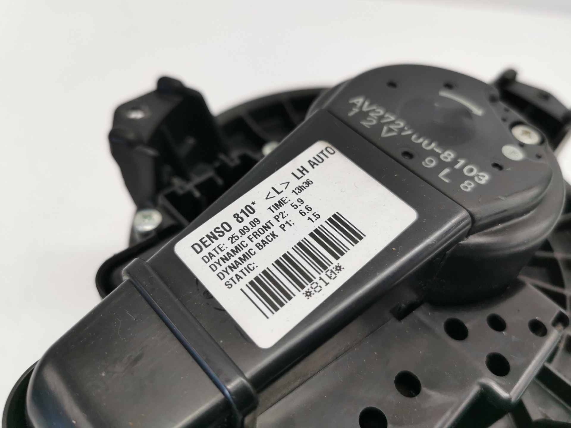 MOTOR CALEFACCIÓN TOYOTA AVENSIS (T27) AV2727008103 AV2727008103 - Vista 2