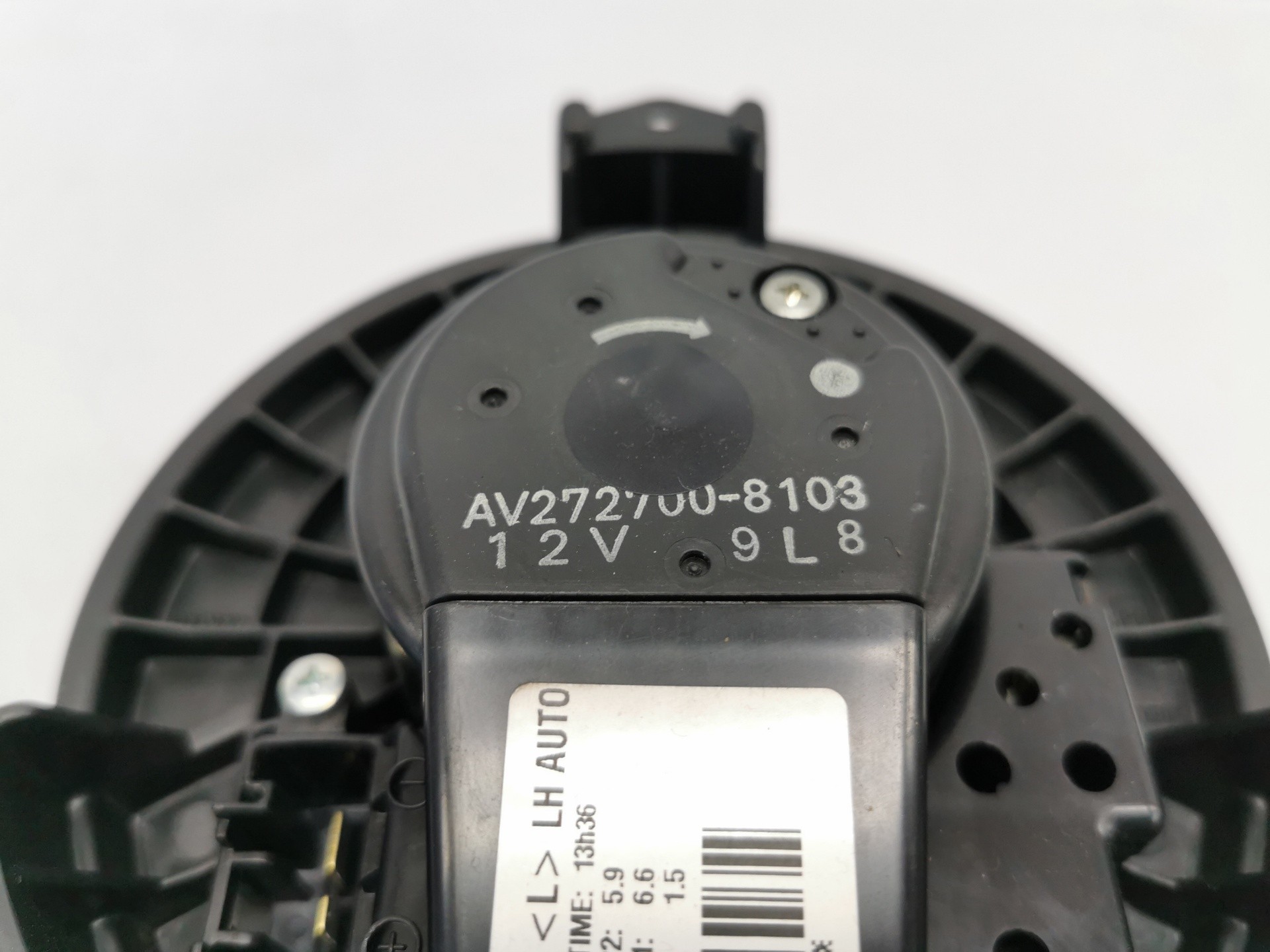MOTOR CALEFACCIÓN TOYOTA AVENSIS (T27) AV2727008103 AV2727008103 - Vista 3