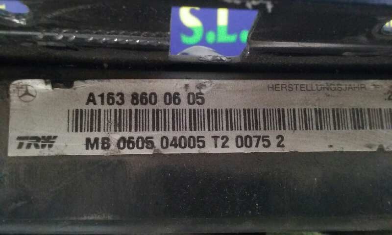 AIRBAG LATERAL DELANTERO IZQUIERDO MERCEDES-BENZ CLASE M (W163) A 163 860 06 05 A1638600605 - Vista 2