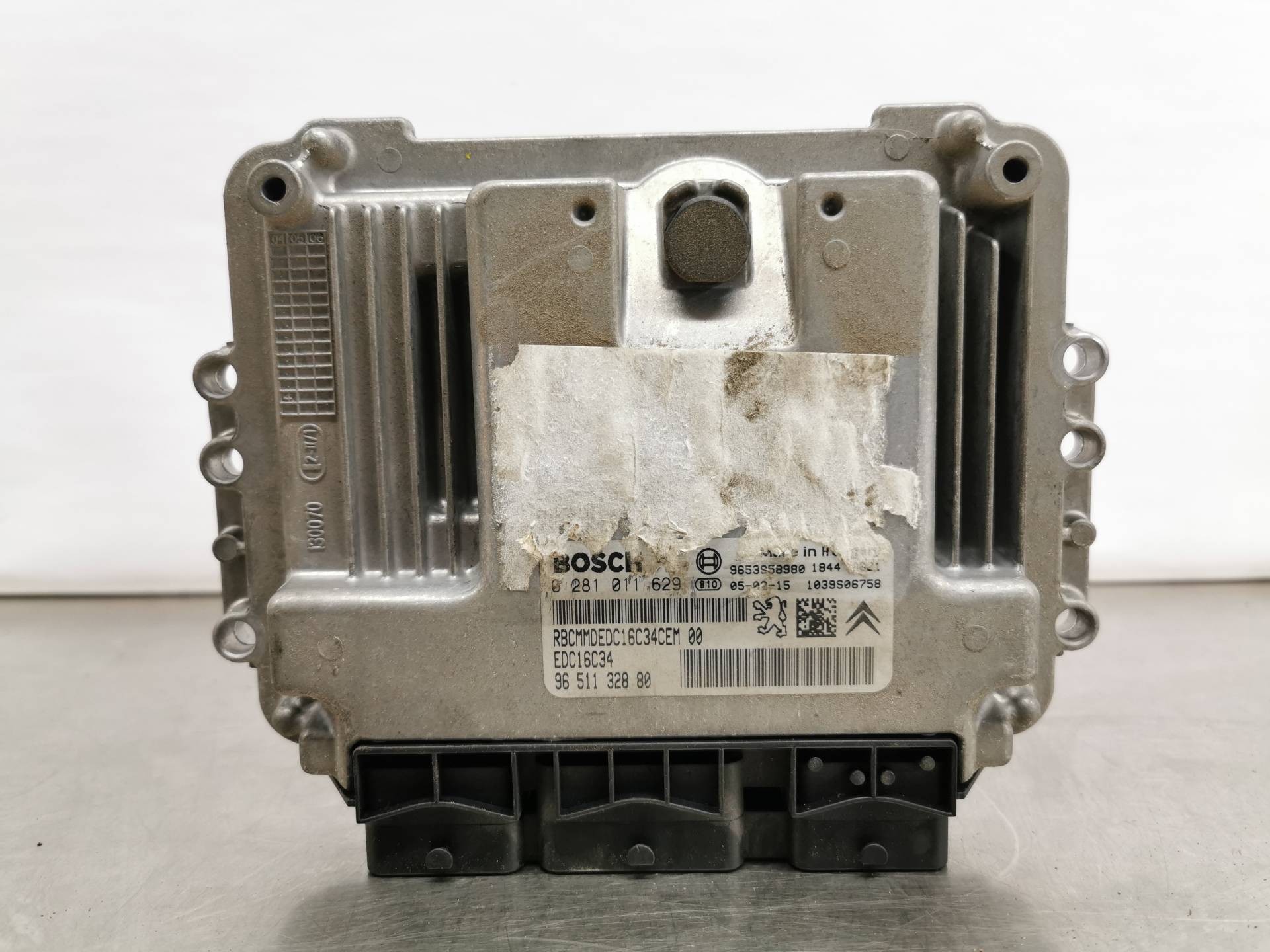 CENTRALITA MOTOR UCE CITROËN C4 BERLINA 9651132880 / 9653958980 / 0281011629 965113288096539589800281011629
