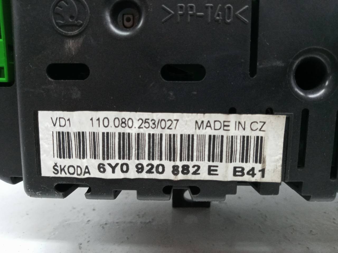 CUADRO INSTRUMENTOS SKODA FABIA FAMILIAR (6Y5) 6Y0920882E 6Y0920882E - Vista 3
