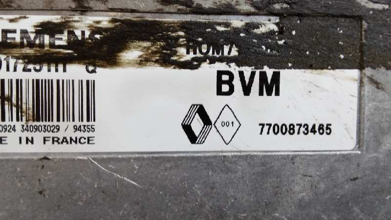 CENTRALITA MOTOR UCE RENAULT LAGUNA (B56) 7700873465 / S101725111 7700873465S101725111 - Vista 2