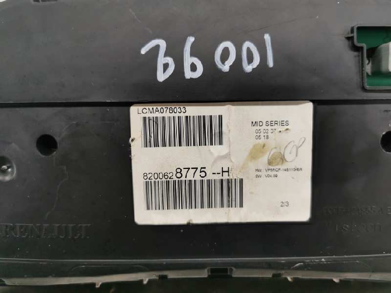 CUADRO INSTRUMENTOS RENAULT CLIO III 8200628775H 8200628775H - Vista 3