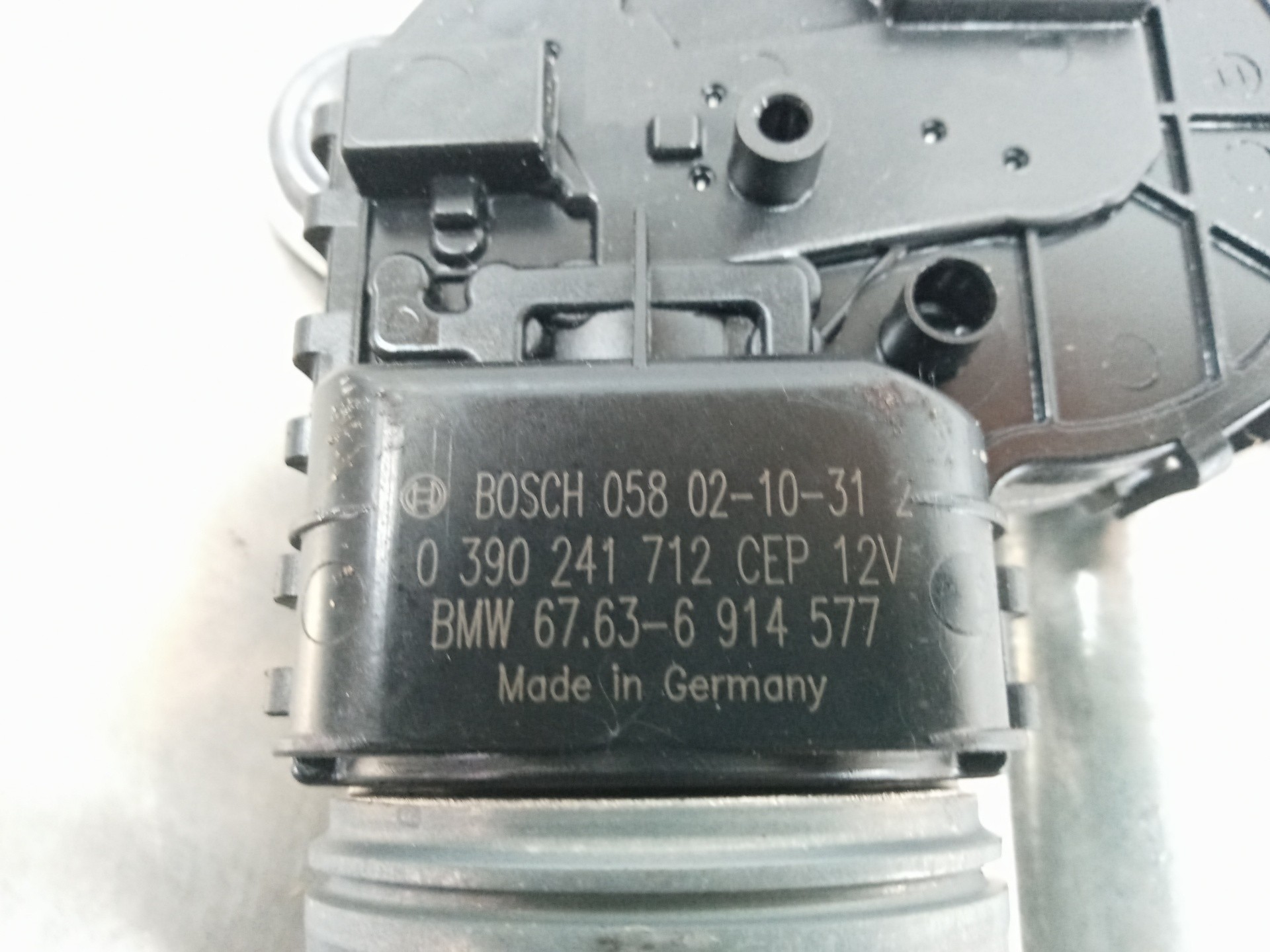 MOTOR LIMPIA DELANTERO BMW SERIE 3 COMPACT (E46) 67636914577 / 0390241712 676369145770390241712 - Vista 3
