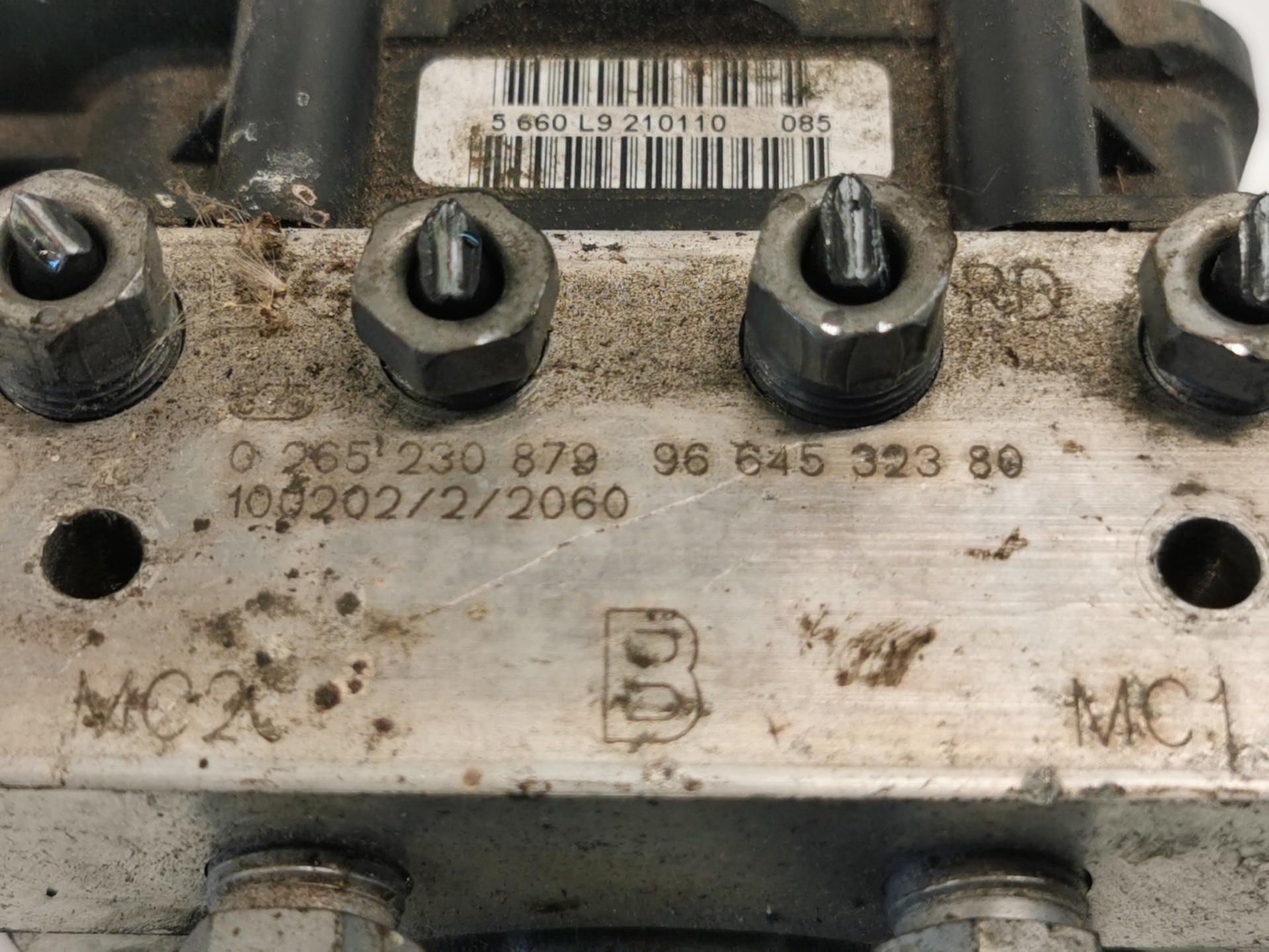 ABS PEUGEOT 5008 9664532380 / 9666848380 / 0265230879 966453238096668483800265230879 - Vista 3