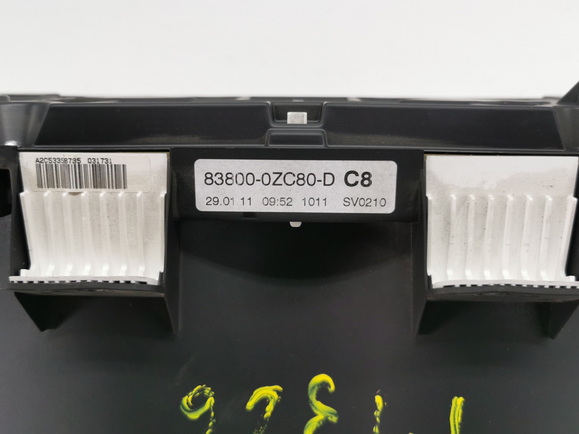 CUADRO INSTRUMENTOS TOYOTA AURIS 838000ZC80D 838000ZC80D - Vista 2