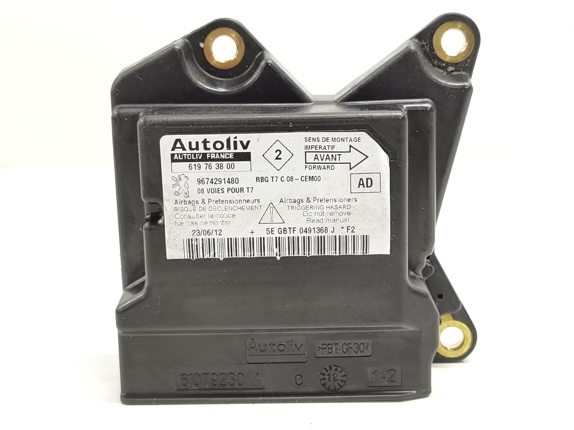 CENTRALITA AIRBAG PEUGEOT 308 SW 9674291480 / 619763800 9674291480619763800