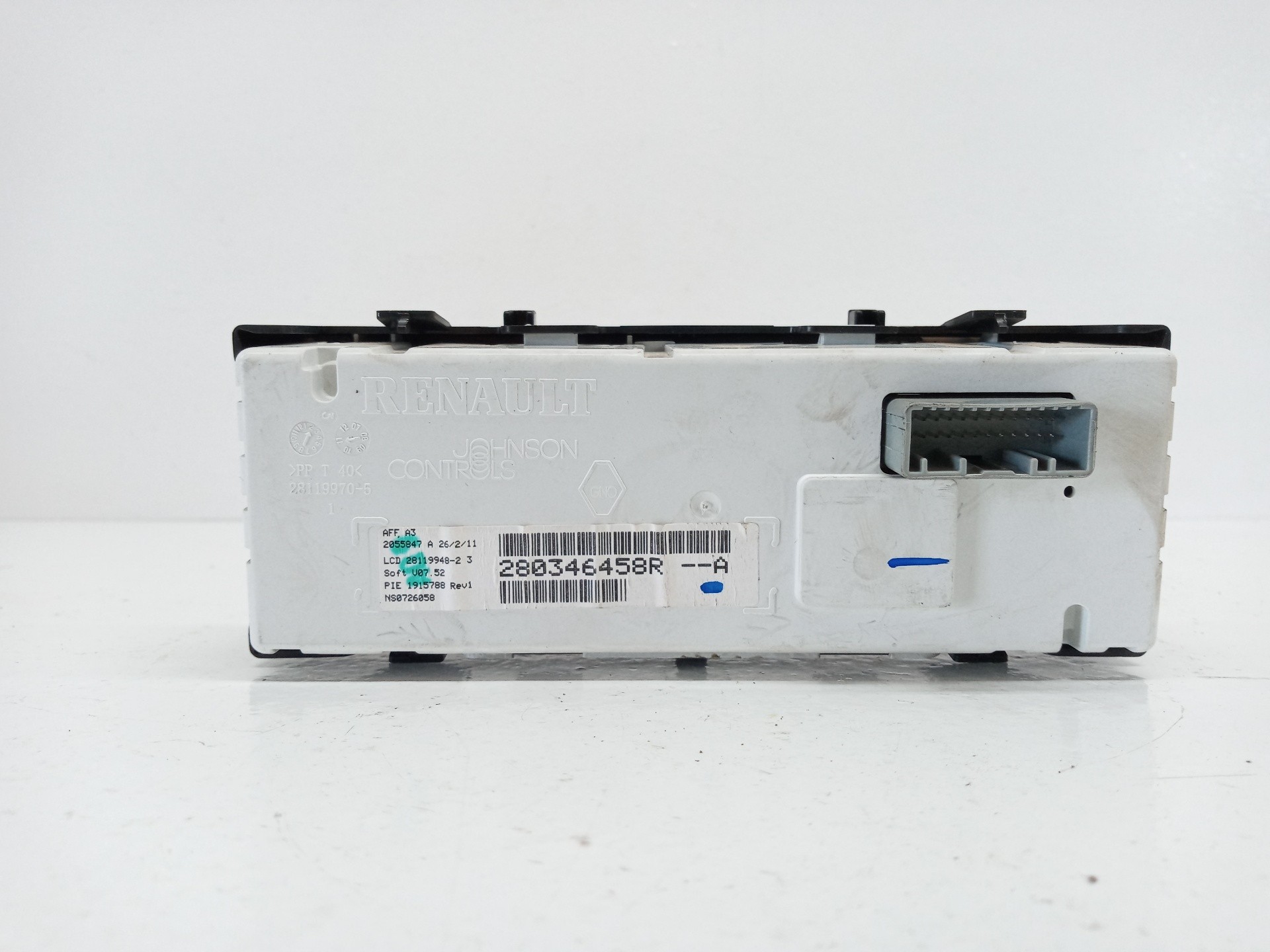 PANTALLA MULTIFUNCIÓN RENAULT MEGANE III BERLINA 5 P 280346458R 280346458R - Vista 2