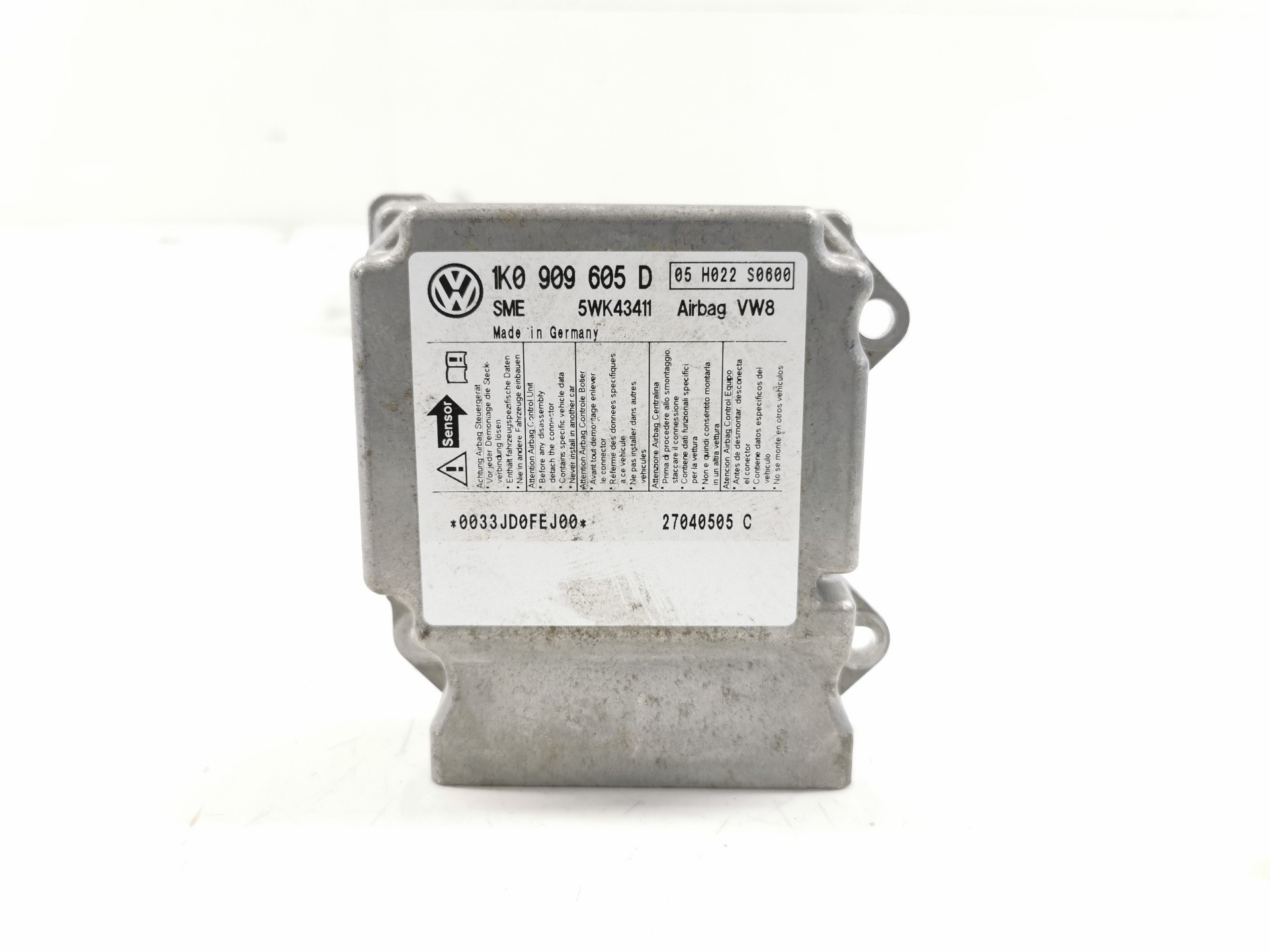CENTRALITA AIRBAG SEAT ALTEA (5P1) 1K0909605D 1K0909605D