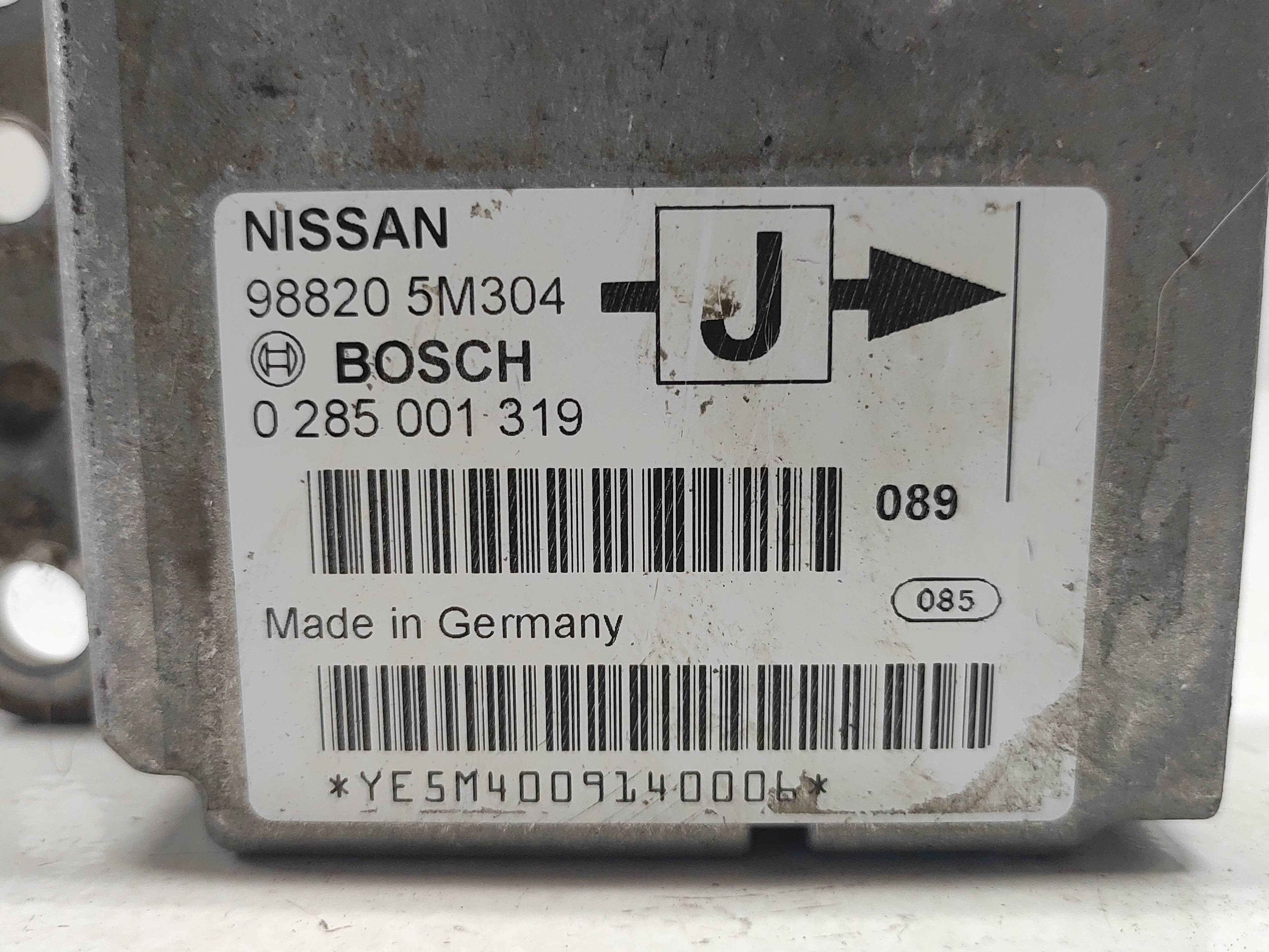 CENTRALITA AIRBAG NISSAN ALMERA (N16/E) 988205M304J / 0285001319 988205M304J0285001319 - Vista 3