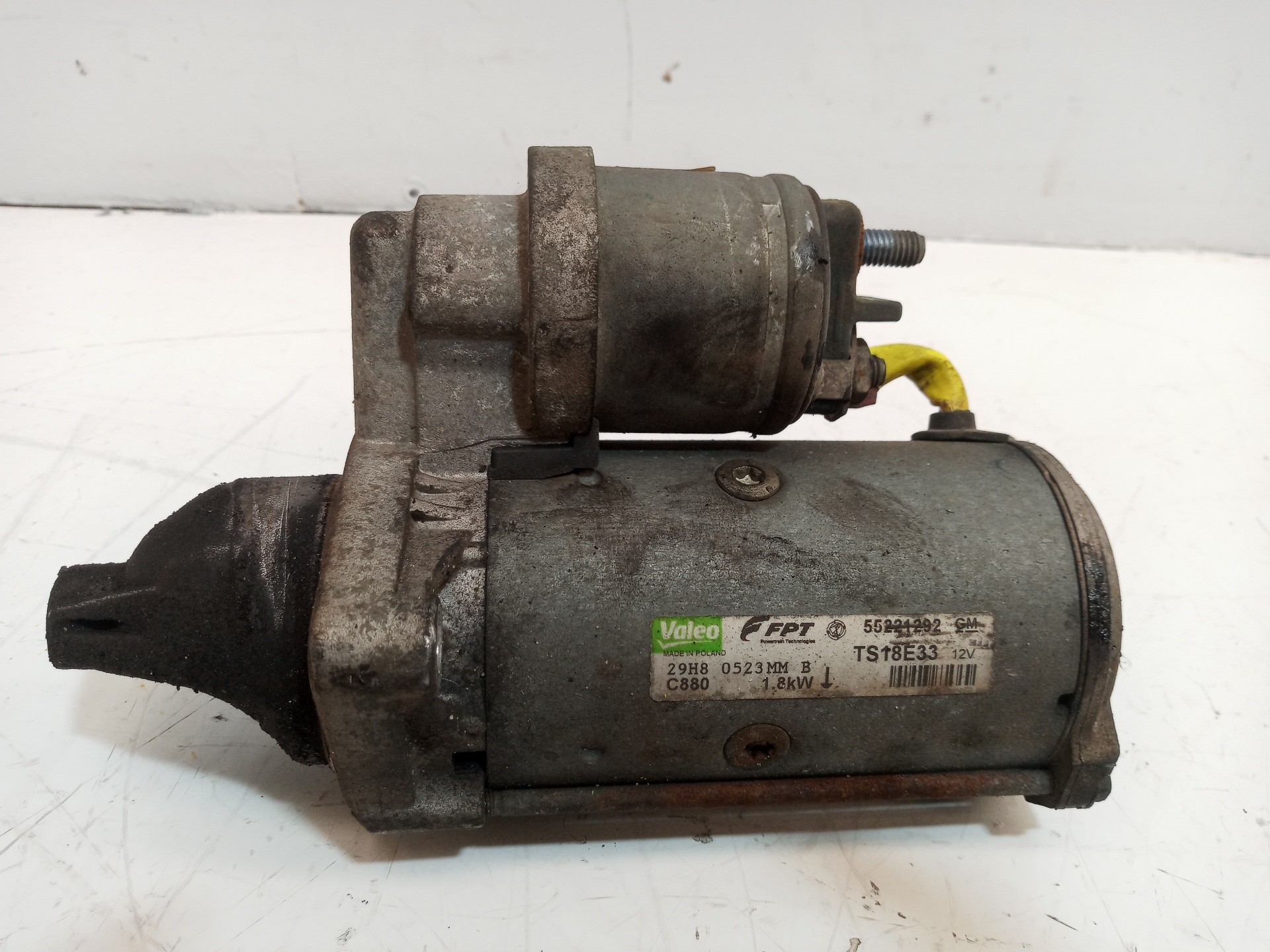 MOTOR ARRANQUE OPEL CORSA D 55221292 55221292 - Vista 2