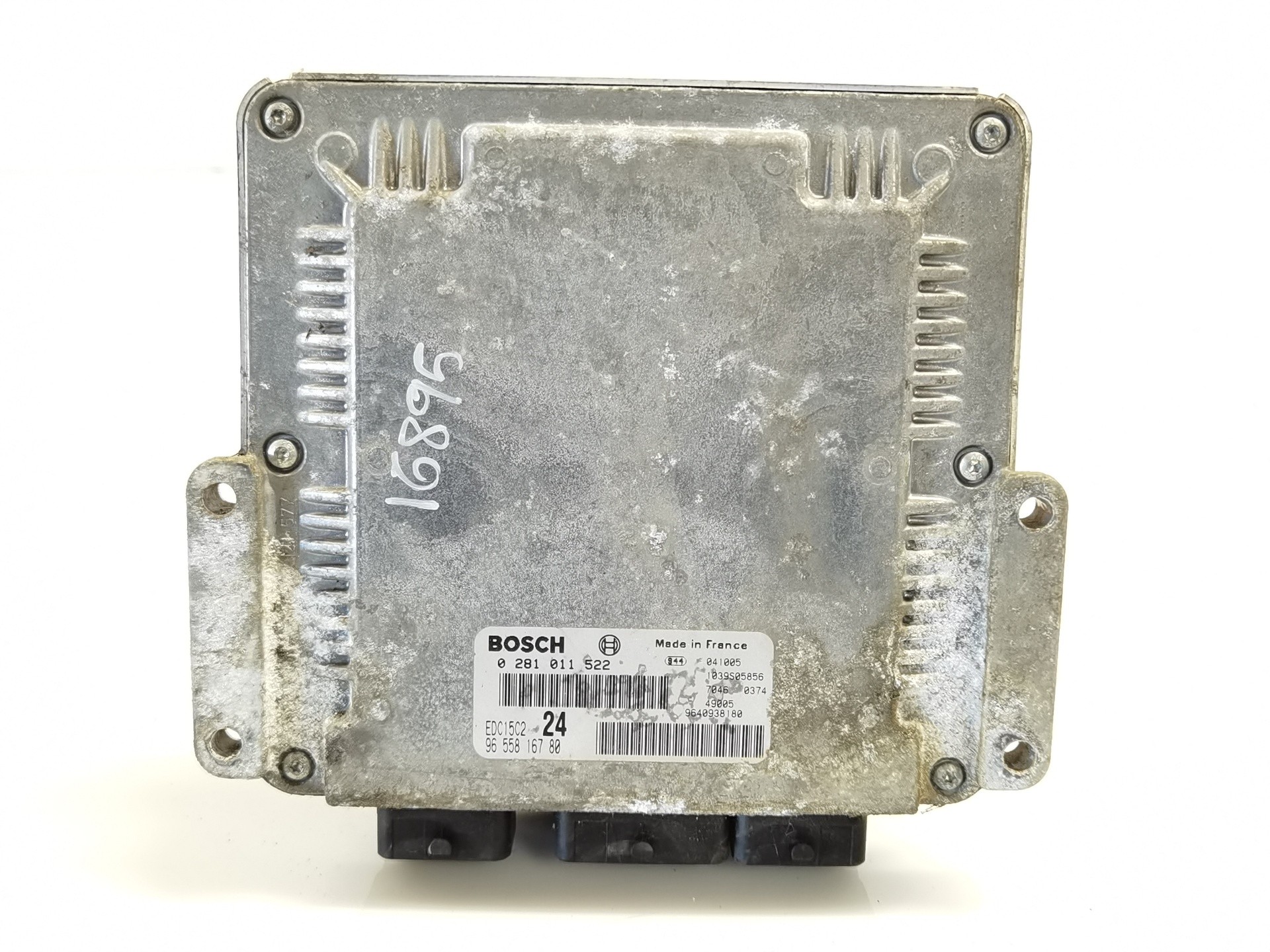 CENTRALITA MOTOR UCE PEUGEOT 807 9655816780 / EDC15C224 / 0281011522 9655816780EDC15C2240281011522